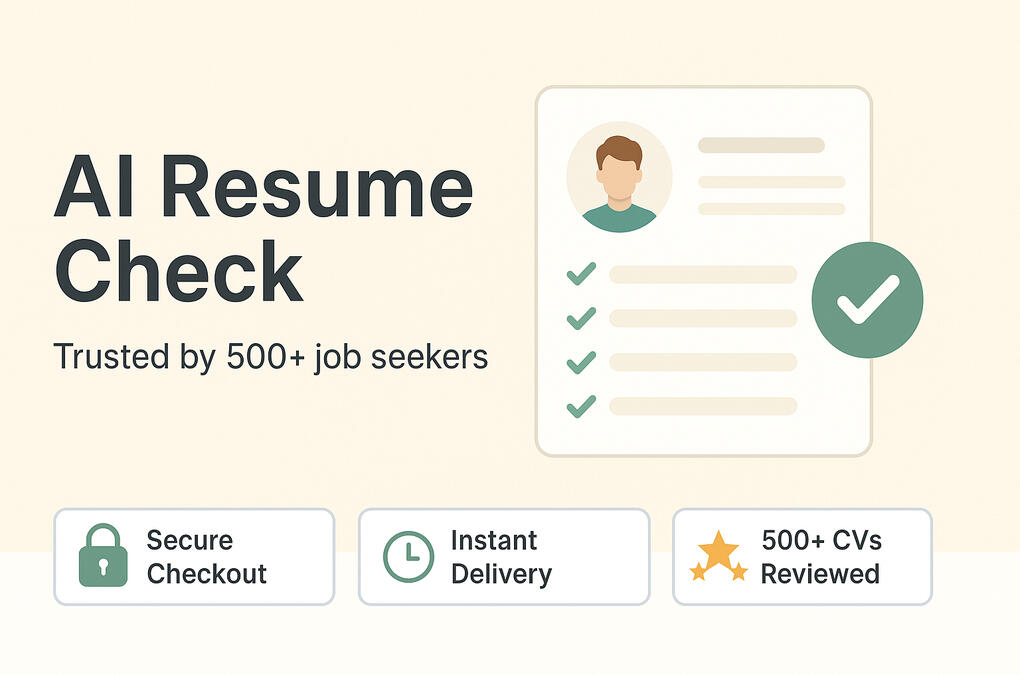 banner image for ai check resume This is a banner image for ai check resume